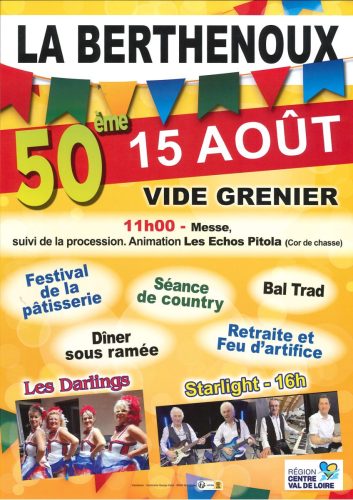 fête du  15 août 2026