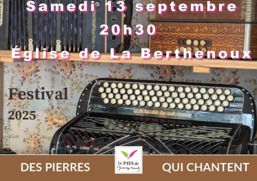 Pierres qui chantent 2025
