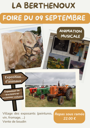 Foire de La Berthenoux 2025