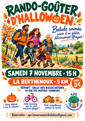 rando goûter halloween